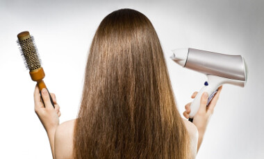 Способы укладки волос феном